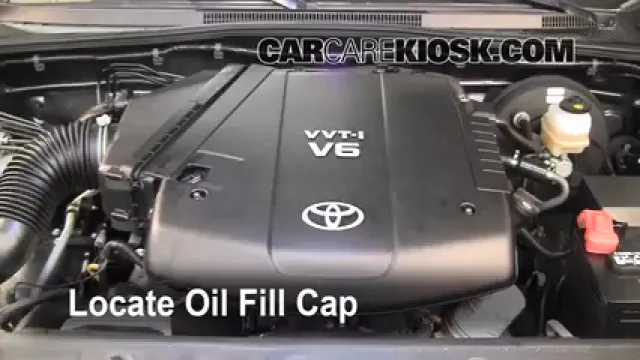 2009 Toyota Tacoma Pre Runner 4.0L V6 Crew Cab Pickup (4 Door) Oil Add Oil